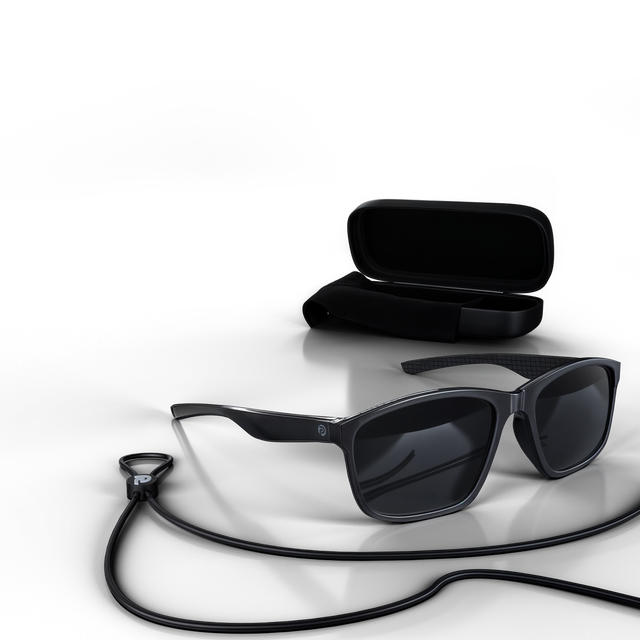 Pickle Black Glossy Sunglasses